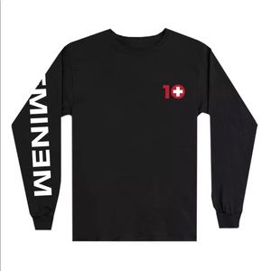 Eminem - Recovery 10th-Anniversary Long Sleeve Black (Size: Large)